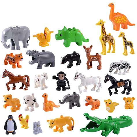 Aliexpress.com : Buy Legoing Duplo Building Blocks Animals Model Toy & Hobbies Educational Toys ...