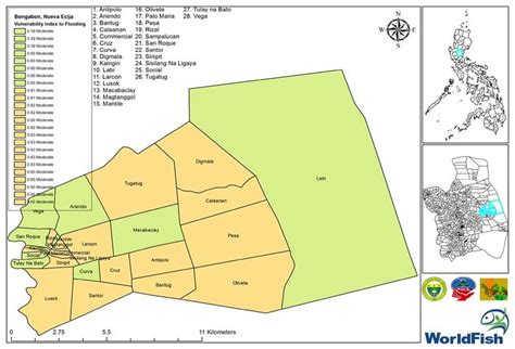 Rizal Nueva Ecija Map