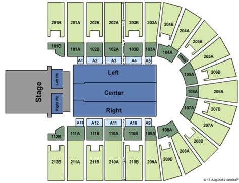 Columbus Civic Center Tickets in Columbus Georgia, Seating Charts ...