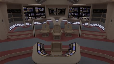 Tadeo D'Oria - USS Frontier Battle Bridge | Star trek bridge, Online ...