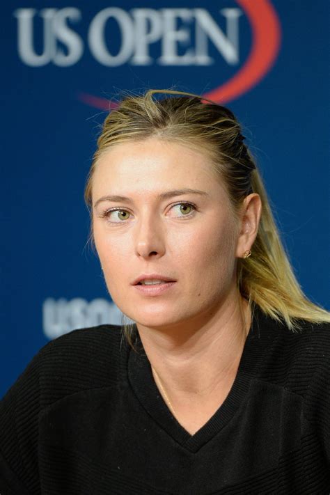 MARIA SHARAPOVA at 2014 US Open Press Conference in New York – HawtCelebs