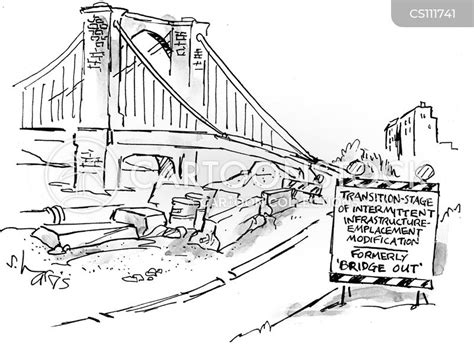 Infrastructure Repairs Cartoons and Comics - funny pictures from CartoonStock