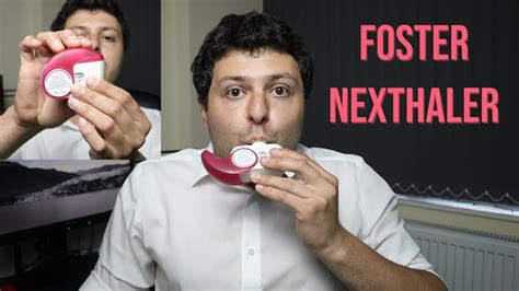 NextHaler (Foster/Fostair) inhaler review and demonstration - YouTube