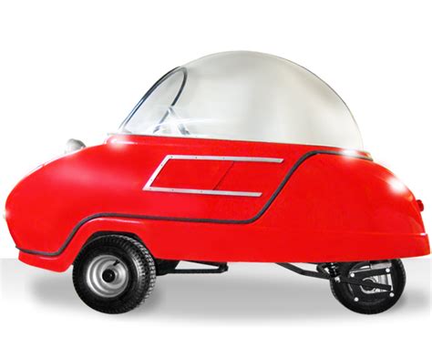 The Peel P50 is the World's Smallest (and Cutest) Electric Car!