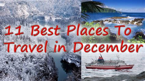 Where to Travel in December | 11 Best Places to Travel in December 2016 - YouTube