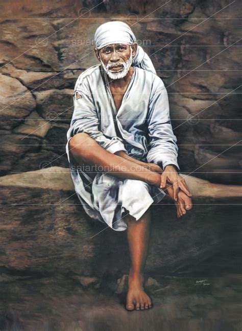 Best Seller - Saibaba Wall Painting's by Hemant Wani | Saiartonline.com