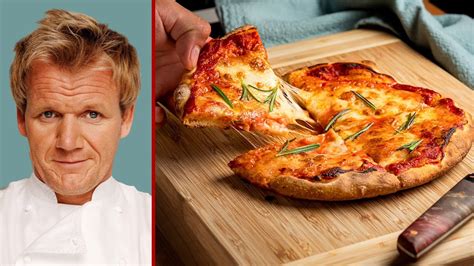 Gordon Ramsay Mozzarella & Rosemary Pizza - YouTube