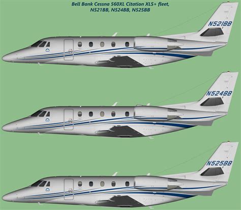 Bell Bank Cessna 560XL Citation XLS+ fleet