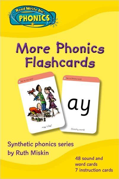 Ruth Miskin · Read Write Inc. Phonics: More Phonics Flashcards - Read ...