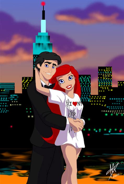 Ariel and Eric in Splash by DisneyFan-01 on DeviantArt