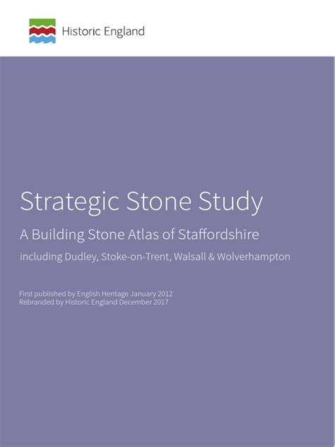 Staffordshire Building Stone Atlas | PDF | Rock (Geology) | Limestone