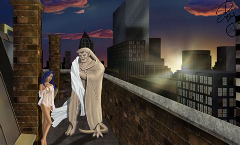 Morning After, Goliath Elisa by Creativinity.deviantart.com on @DeviantArt | Gargoyles disney ...