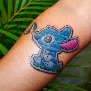 Embroidered Patch Tattoos by Brazil's Duda Lozano