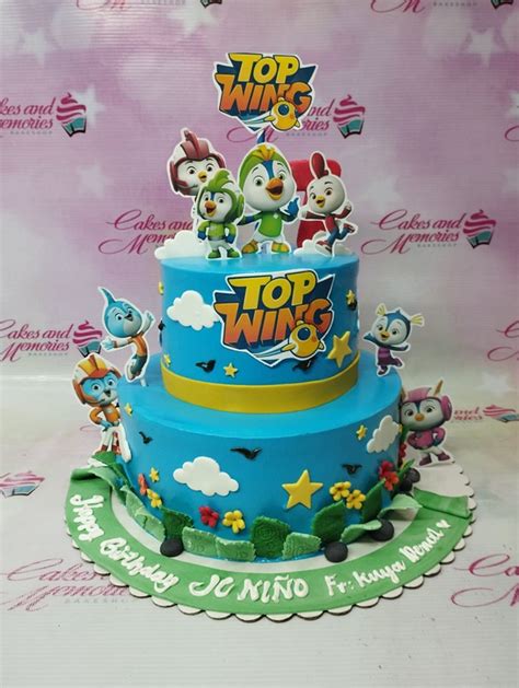 Top Wing Cake - 2201 – Cakes and Memories Bakeshop