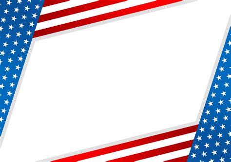 American Flag Border Free Stock Photo - Public Domain Pictures