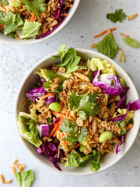 Asian Ramen Cabbage Salad - Completely Delicious