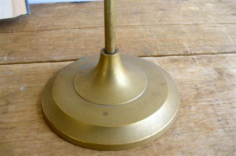 Vintage Magnifying Glass on Adjustable Brass Stand