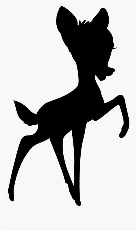 Bambi Silhouette The Walt Disney Company Faline Art - Bambi Silhouette , Free Transparent ...