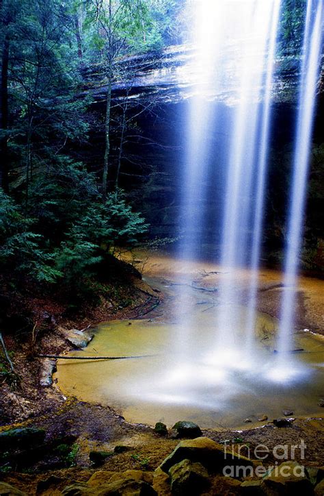 Ash Cave Waterfall Photograph by Thomas R Fletcher - Fine Art America