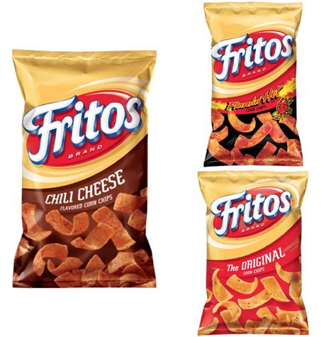 Snack ~ PepsiCo - Frito-Lay _ Fritos = Various Flavors | Candy recipes, Food, Snack recipes