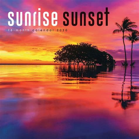 Sunrise And Sunset Calendar - Customize and Print