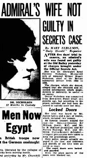 8th May 1941 - Admiral's wife not guilty in secrets case (… | Flickr