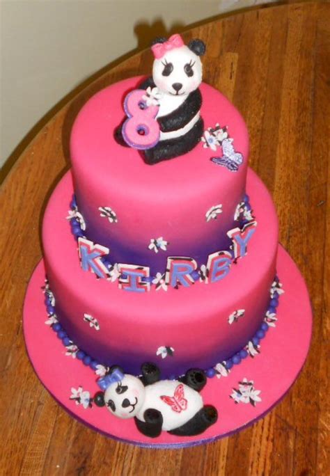 Panda Bear Cake - CakeCentral.com