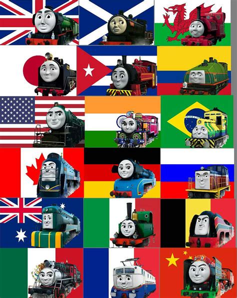 All Thomas and Friends International Engines by JamesAWilliams1996 on ...