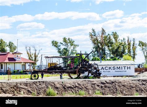 Download this stock image: The Imperial Valley Pioneers Museum in the ...