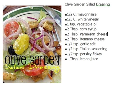 Olive Garden Salad Dressing recipe | Chefthisup