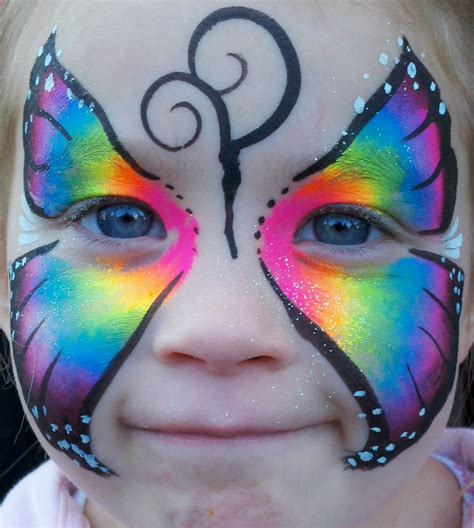 Butterfly Face Painting For Kids