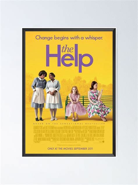 "The Help Movie " Poster for Sale by cykillynu | Redbubble