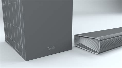 LG Sound Bar free 3D model | CGTrader