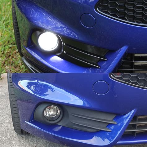 Ford Fiesta ST Gloss Black Lower Front Bumper Grille & Fog Covers – Underground Parts