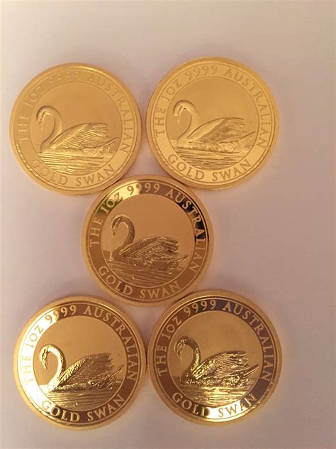 Perth Mint 1oz Gold Bullion Swan 2017 - Gold - The Silver Forum