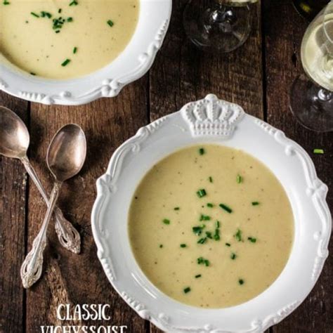 Classic Vichyssoise Soup - Olivia's Cuisine