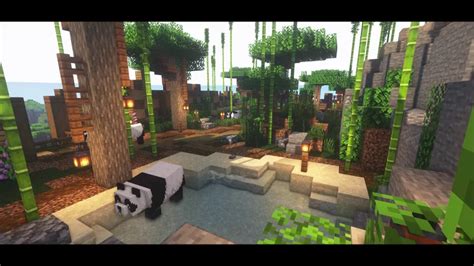 Panda Enclosure Minecraft Map