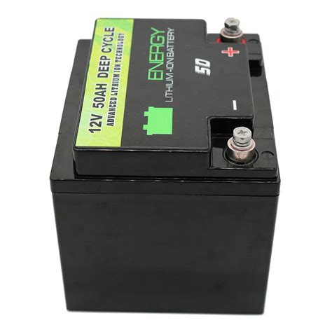 12v 50ah li-ion battery Lithium LFP Battery with BMS for solar energy ...