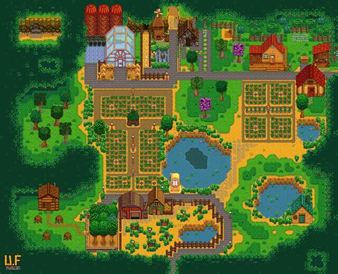 Forest Farm Map Stardew Valley - Sioux Falls Zip Code Map