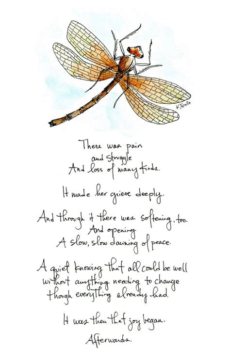 Afterwards print - Etsy | Dragonfly quotes, Meant to be quotes, Dragonfly meaning