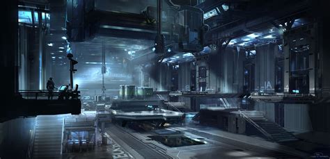 ArtStation - Halo 4 - Infinity hangar