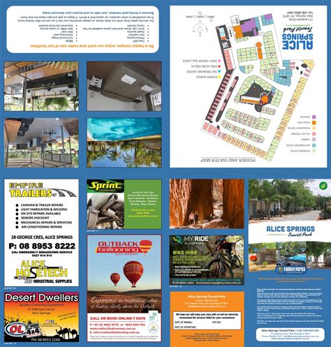 Alice Springs Tourist Park Map by Just Brilliant Guides - Issuu