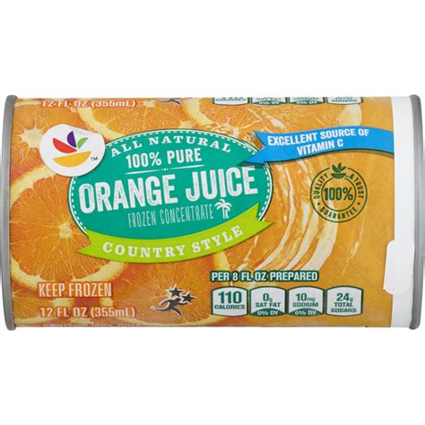 Save on Giant 100% Pure Orange Juice Country Style Concentrate Frozen ...