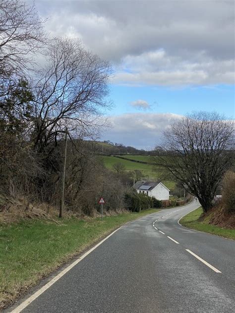 Road to Llansawel © Alan Hughes :: Geograph Britain and Ireland
