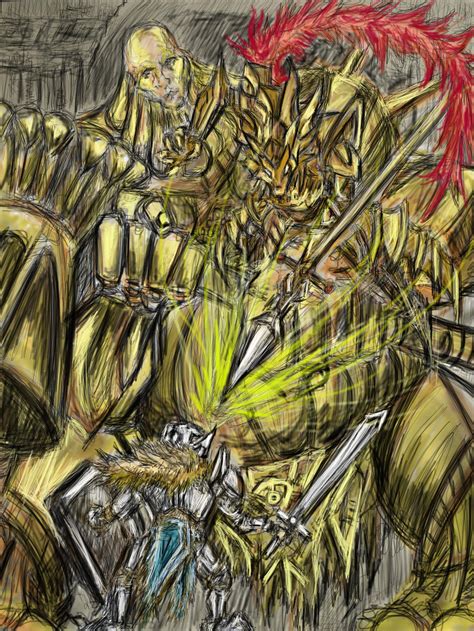 Ornstein And Smough by AeRo04 on DeviantArt