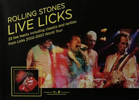 The Rolling Stones Live licks (Vinyl Records, LP, CD) on CDandLP