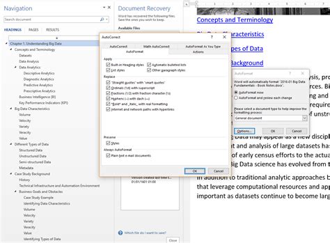 autoformatting - Does anyone know how to modify the document autoformat feature in MS Word ...