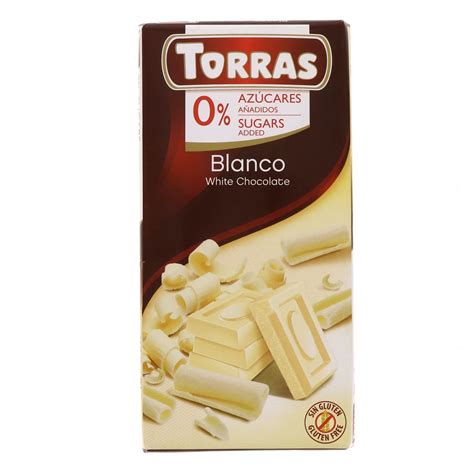 Torras Sugar Free White Chocolate 75g Online at Best Price | Covrd ...