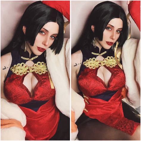 My Boa Hancock cosplay (chinese dress / doujin ver.)