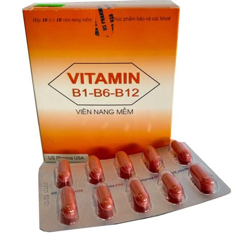 Tổng quan về vitamin b1 b6 b12 của mỹ